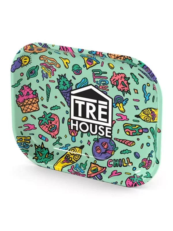 Tre House Metal Rolling Tray Medium