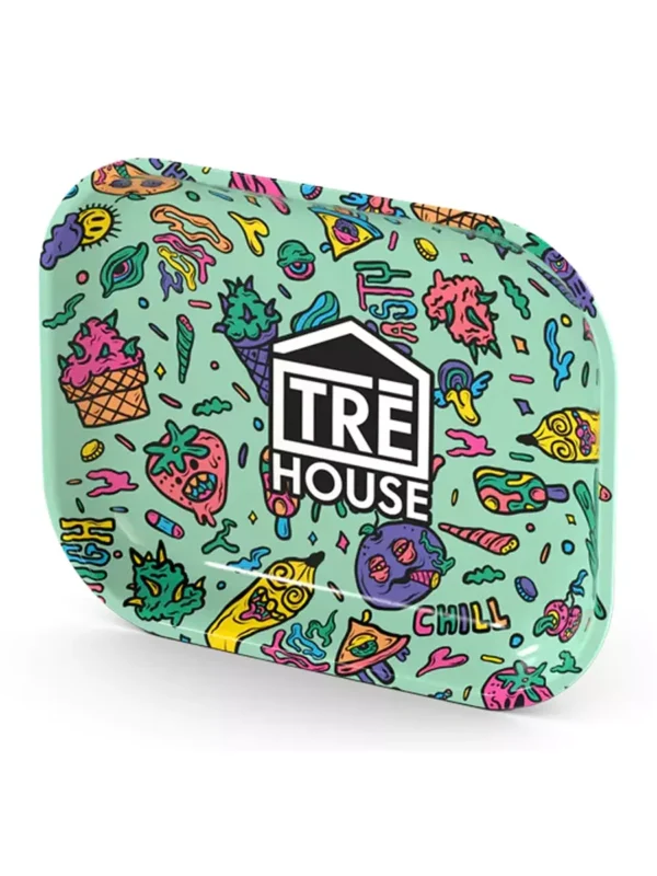 Tre House Metal Rolling Tray Small