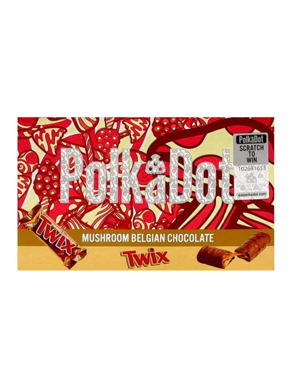 Twix PolkaDot Magic Mushroom Belgian Chocolate