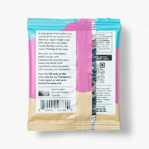 Raaka Vanilla Waffle Cone (4-Packs) - Image 2
