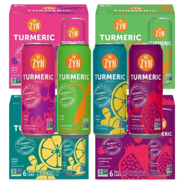 Turmeric Wellness Drink – Variety (24-Cans) - Image 6