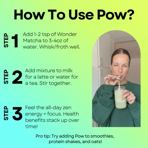 Pow Wonder Matcha - Image 4
