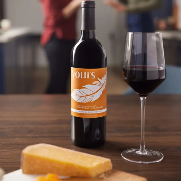 YOURS Non-Alcoholic Wine Small Batch California Cabernet Sauvignon - Image 2