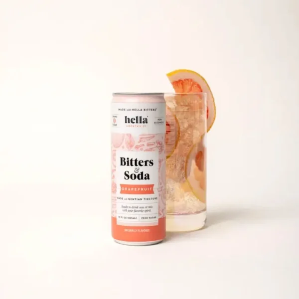 Hella Cocktail Co. Bitters & Soda Grapefruit - Image 4