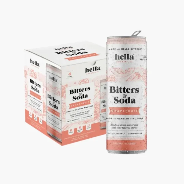 Hella Cocktail Co. Bitters & Soda Grapefruit - Image 5