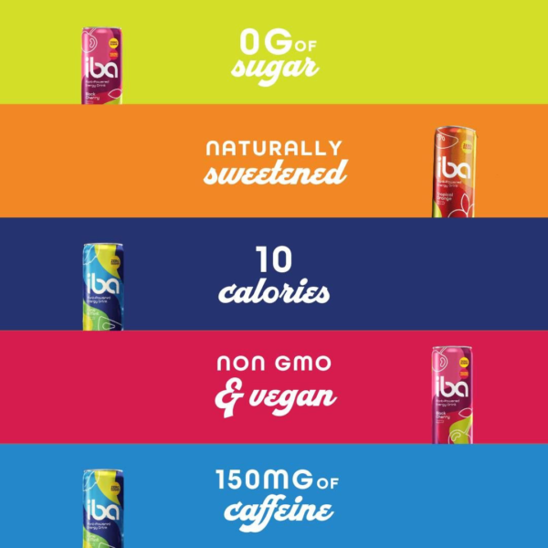 iba Energy Drink – Variety Pack (12-Cans) - Image 5