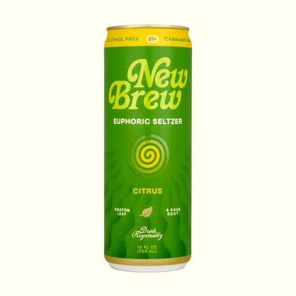 New Brew Euphoric Seltzer Citrus (24-Cans)